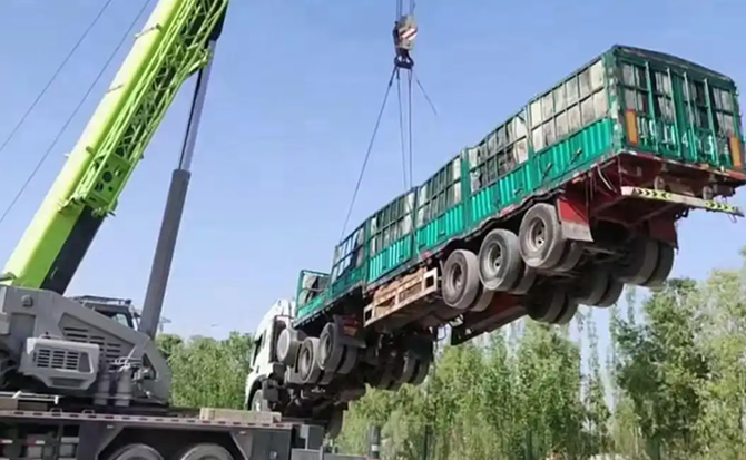 金凤区道路脱困救援案例